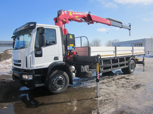 Кран-манипулятор Iveco 20 тонн